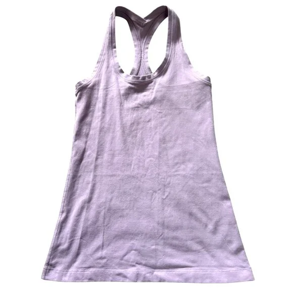 Lululemon Cool Racerback II Tank Lilac or Rose Quartz Women Size 4 - 6 W1AASS - Picture 5 of 10